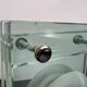 Italian Modern thick glass table lamp from 70s