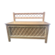 Rattan vintage toy chest