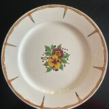 Set of art deco dishes boch fréres la louviére