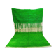Pure wool carpet Berber style green 282 X 187 CM