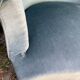Toad Chair - electric blue - with its cushion
