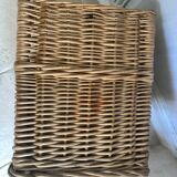 Vintage wicker magazine holders