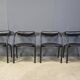 Postmodern dining chairs, 1980s, set of 4