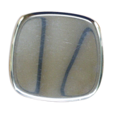 Ashtray, empty metal pocket, collector: CIT Alcatel, vintage 1970