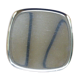 Ashtray, empty metal pocket, collector: CIT Alcatel, vintage 1970