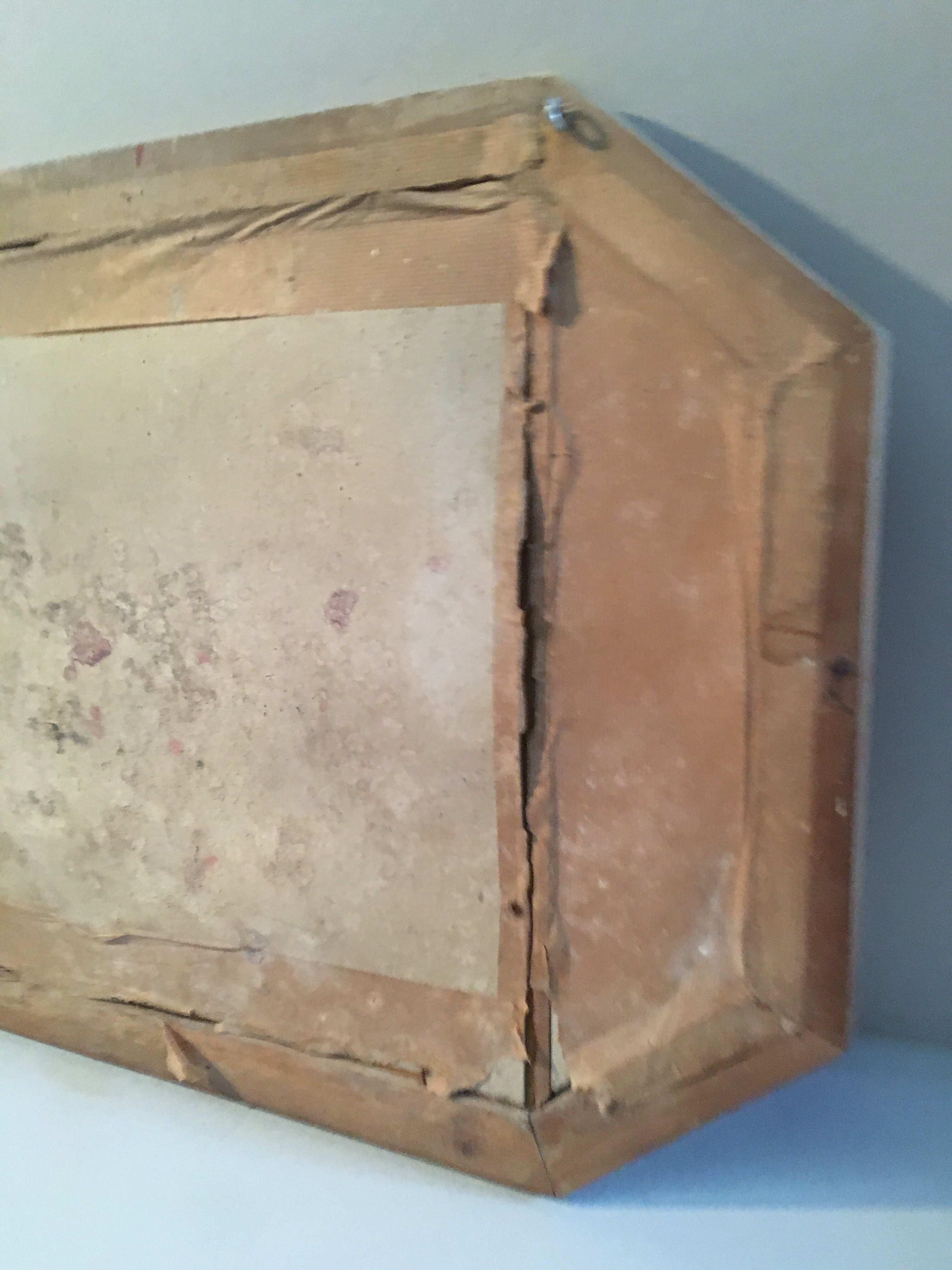 Old art nouveau mirror