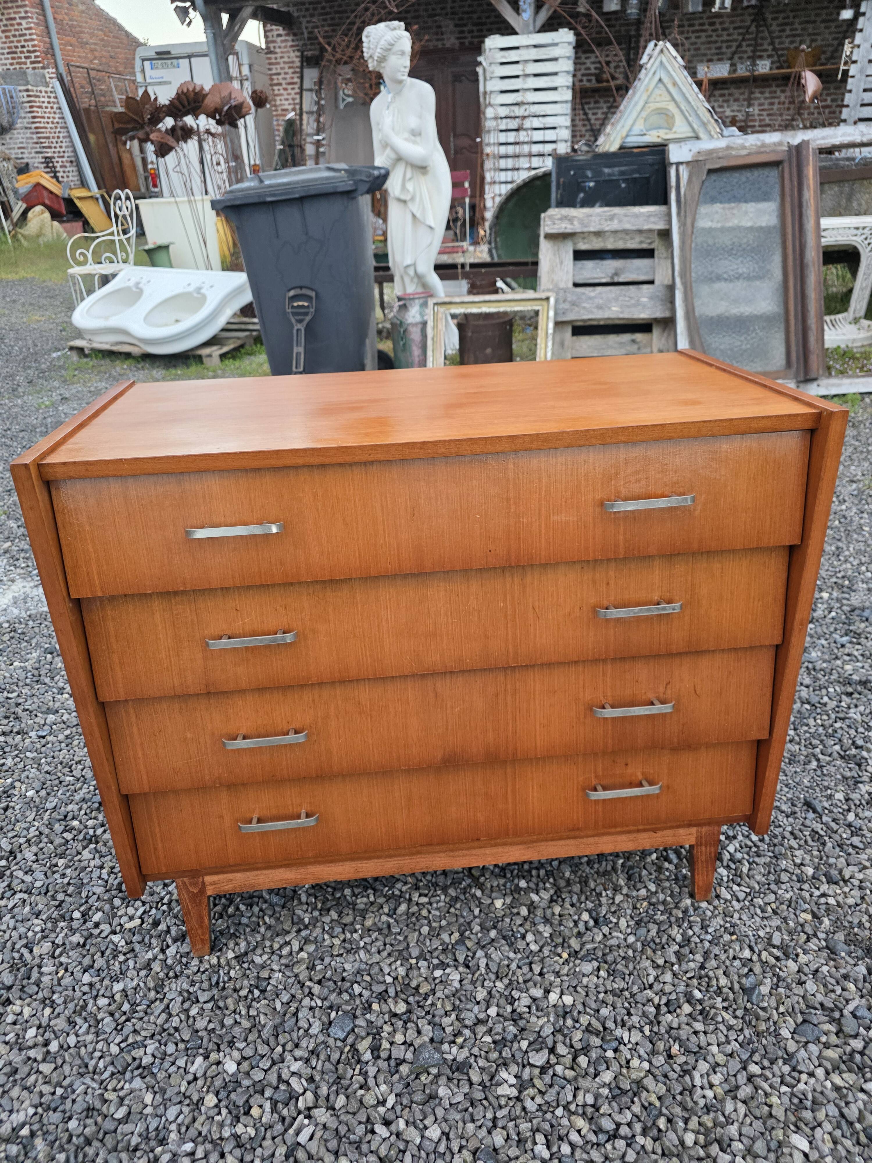 Vintage teak commode from the 1960s.
