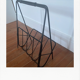 Magazine holders black metal and scoubidou