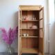 Renovated antique display cabinet