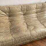 Sofa bench 3 places Togo by Michel Ducaroy edition Ligne Roset vintage