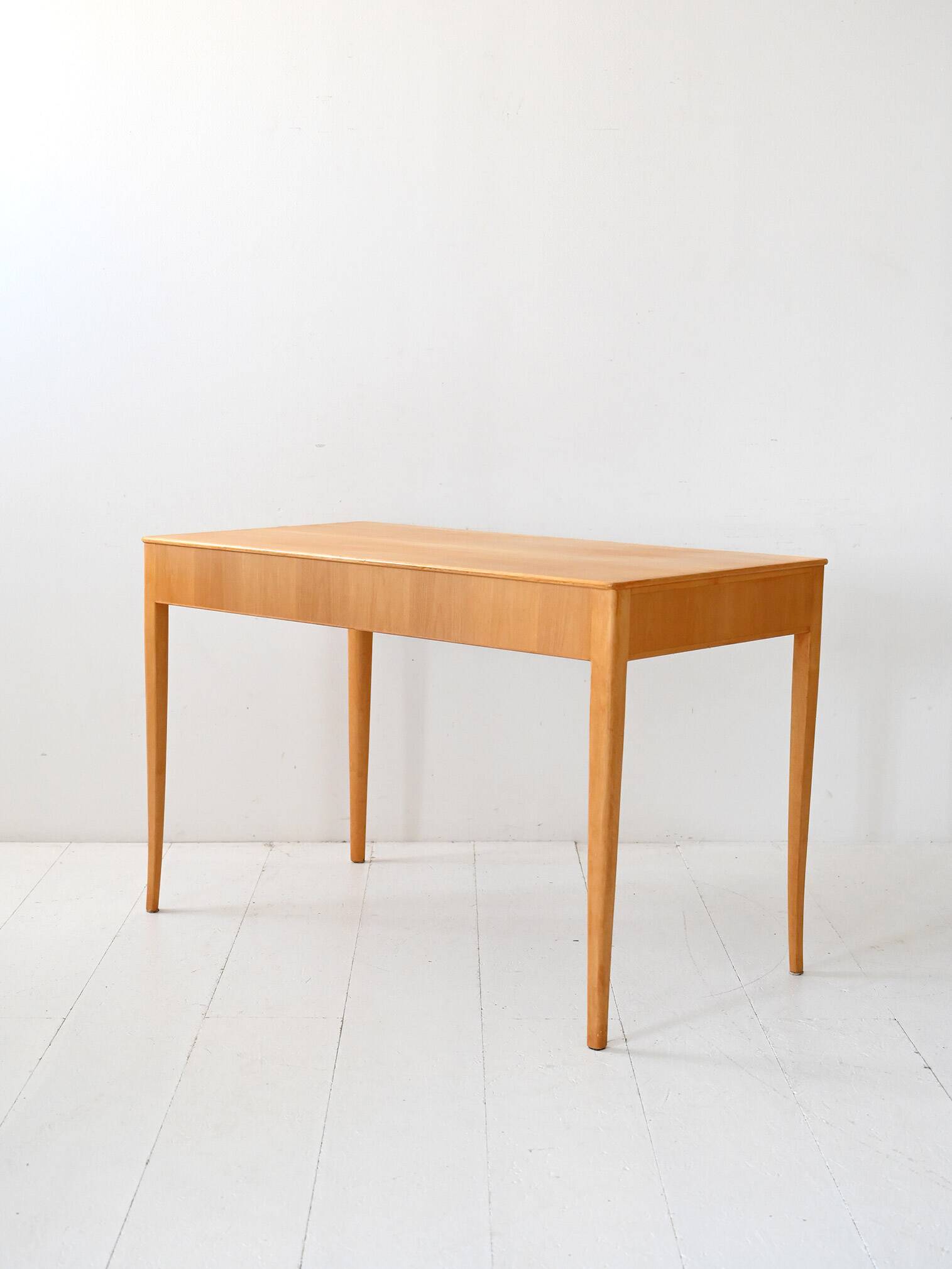 Swedish Light Birch Desk by Carl Malmsten for Åfors, 1940s