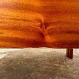 Paire de commodes vintage en bois