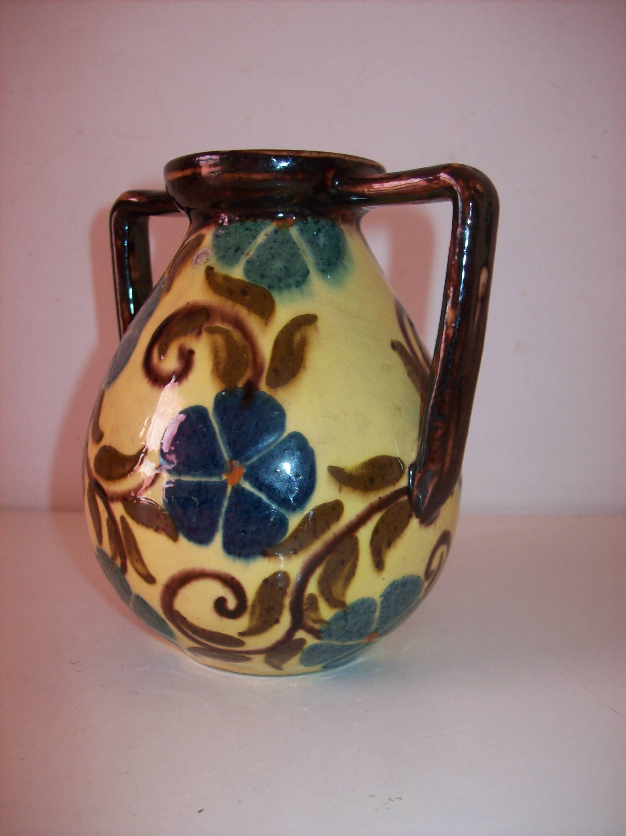 Vase Art Déco signé René Nicole
