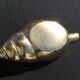 Shell brass ashtray
