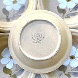 Saint Amand flowered soup plates