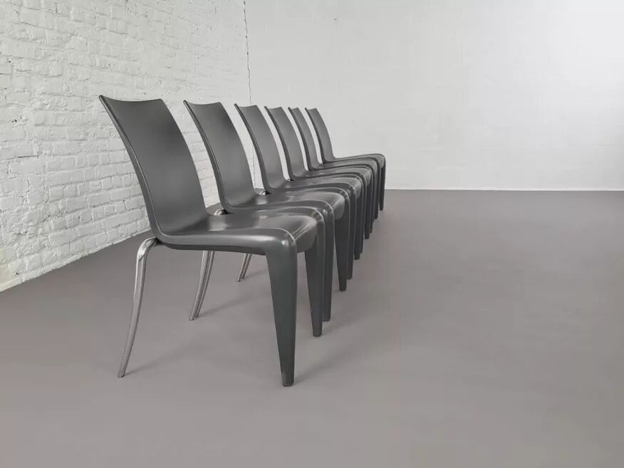 Set of 6 Louis 20 chairs, 90s design by Philippe Starck for Vitra