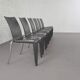 Suite de 6 chaises Louis 20 design années 90 par Philippe Starck pour Vitra