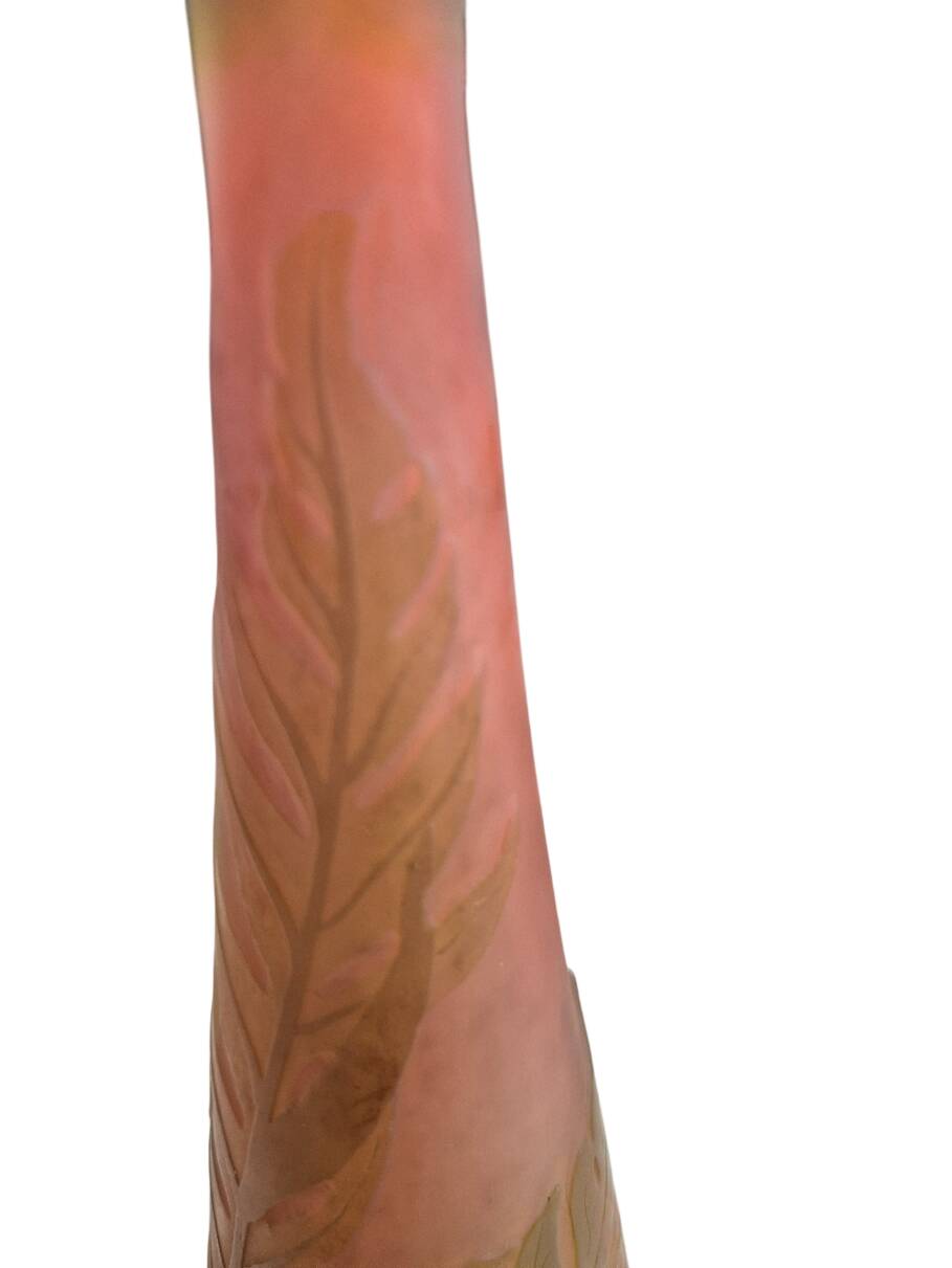 soliflore vase Emile Gallé 1900 1910