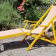 Chilienne transat avec repose pied