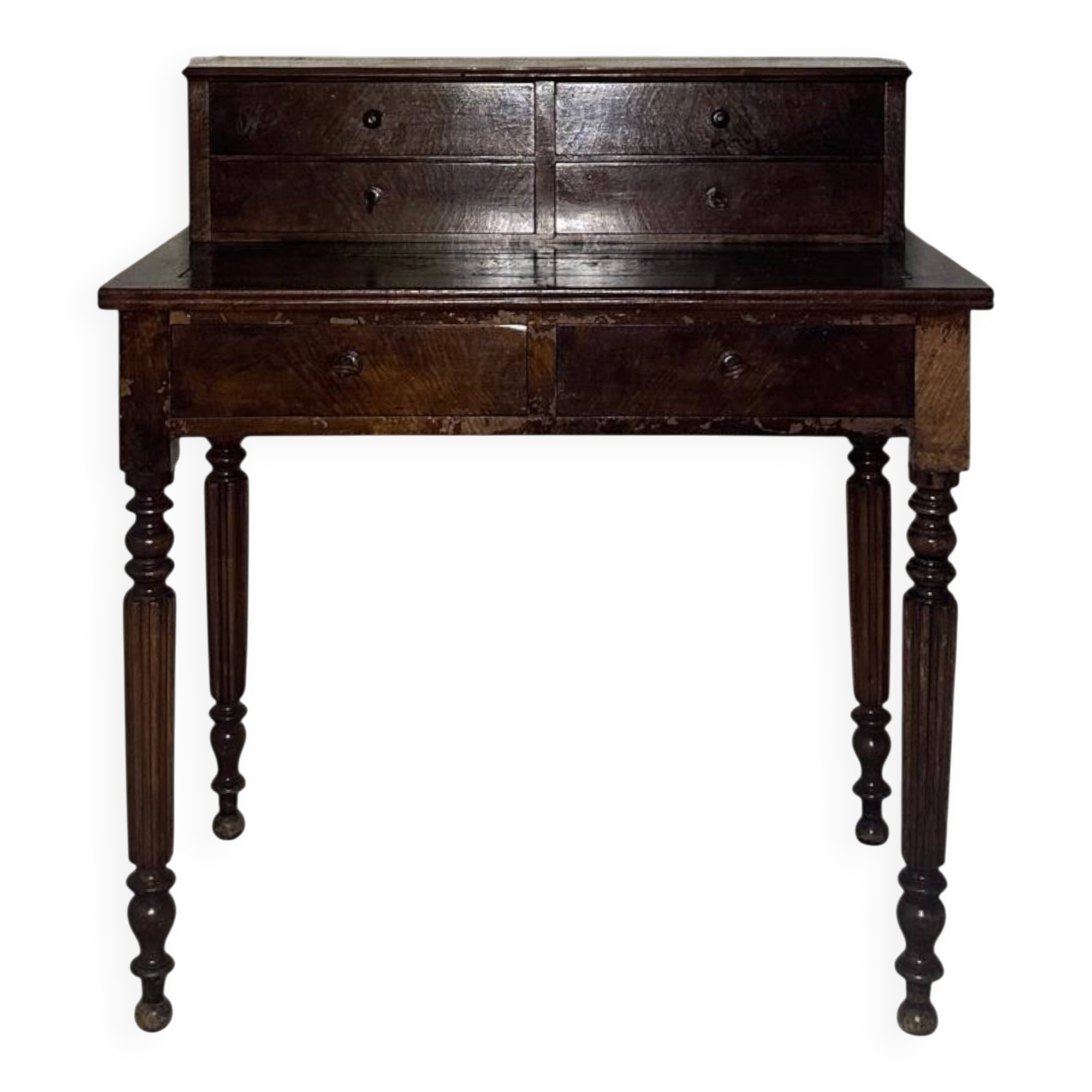 Lady's writing desk, bonheur-du-jour, late 18th century.