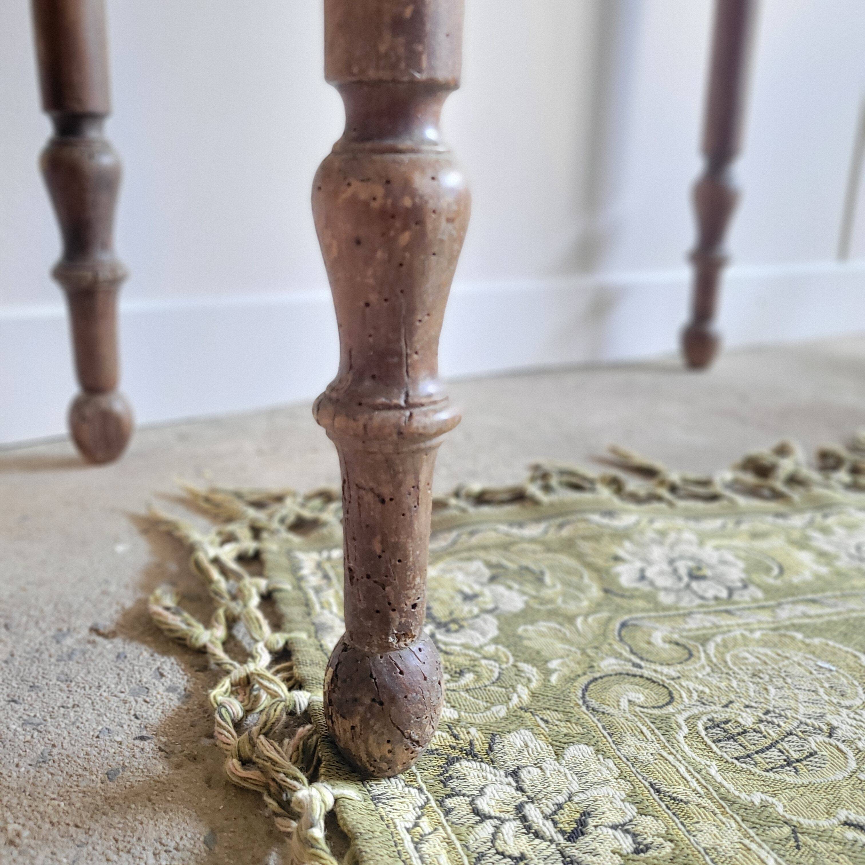 Antique desk, wooden console