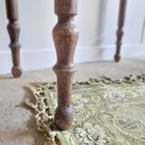 Old wooden console desk