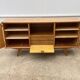 Sideboard very buffet type Scandinavian in raw pear wood 1950.