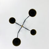 Mid-Century Scandinavian candlestick, Gunnar Ander's candle holder for Ystad Metall, Sweden