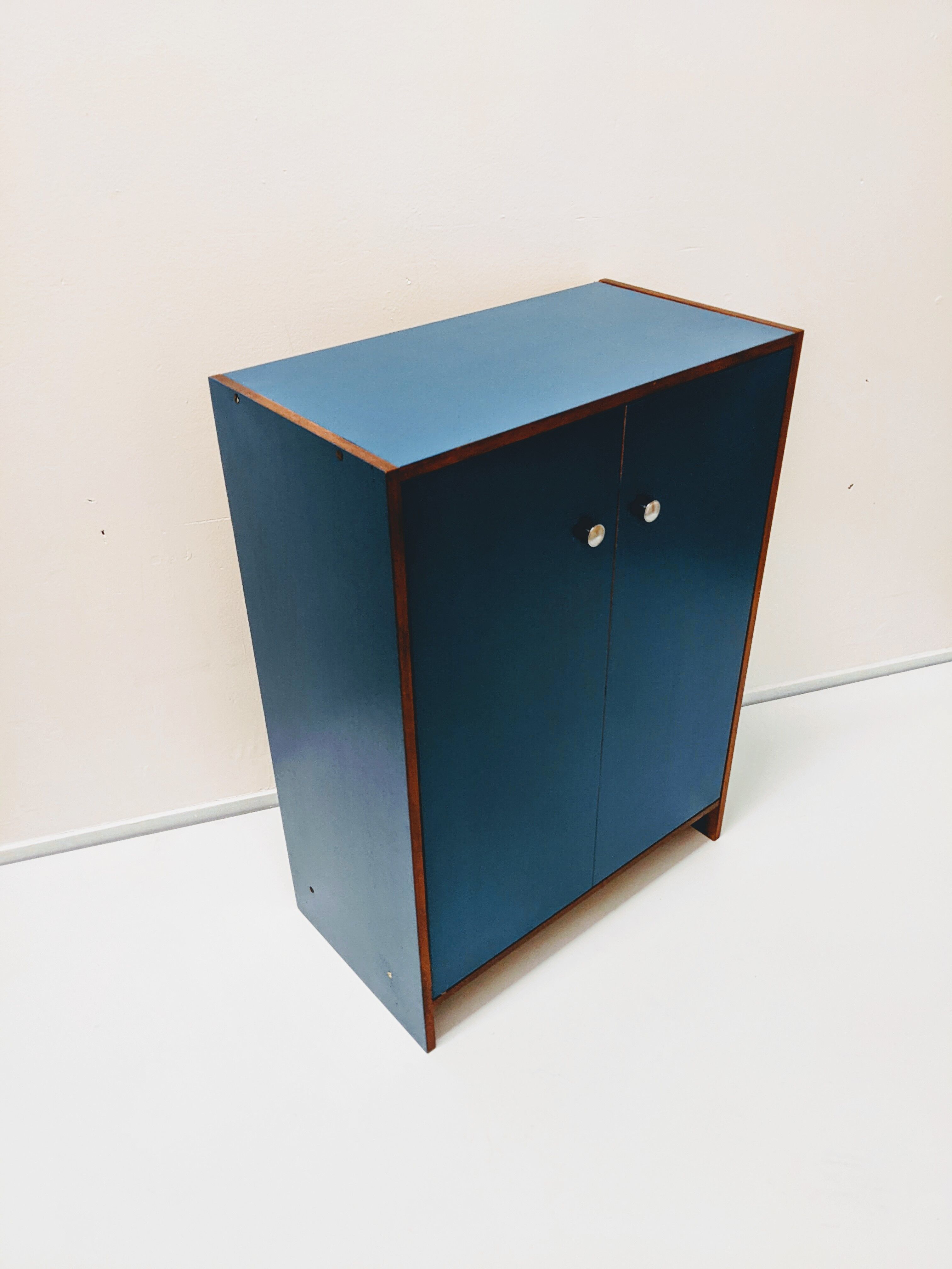 Vintage wooden shoe cabinet