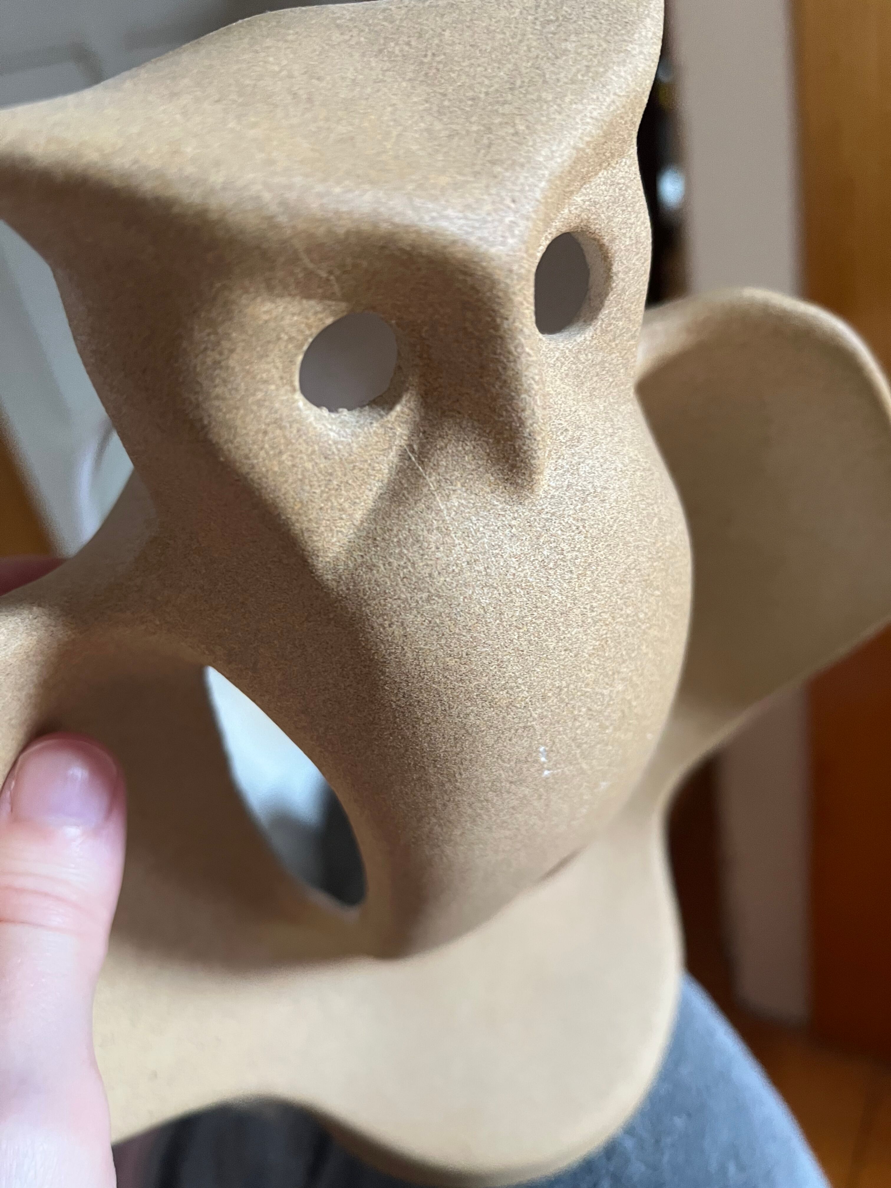 Owl ceramic lamp 70s