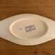Soupière ravier and dish old blue porcelain Sarreguemines model Groseilles
