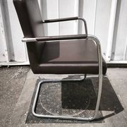 Set of 6 Bene office chairs.