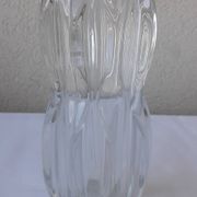 Pressed glass vase