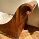 Set of 19th Century Italian Empire Flamed Walnut Sleigh Beds or Daybeds