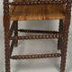 Fauteuil en osier et en bois tourné, années 1930 - 1950