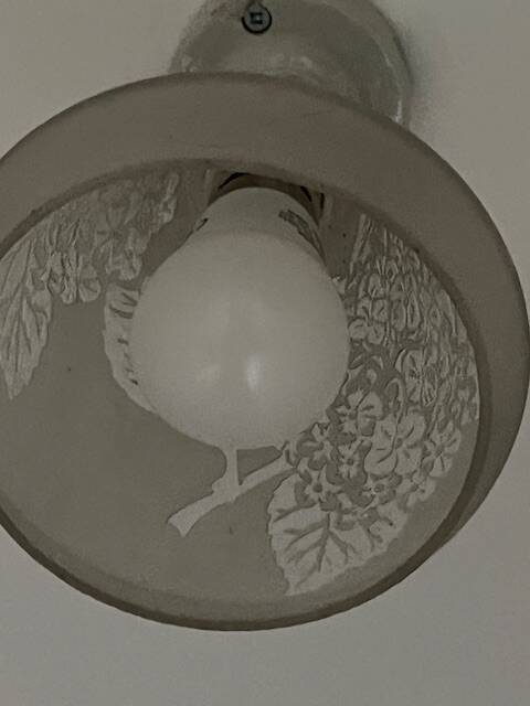 plafonnier vintage