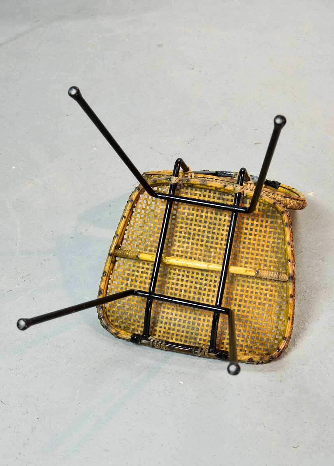 Cane Dutch Design Side Chairs