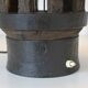 Vintage Floor Lamp Rustic Handmade Farmhouse Wood Wagon Wheel Light