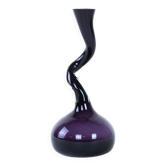 Vase violet, design danois, années 1990, fabriqué au Danemark