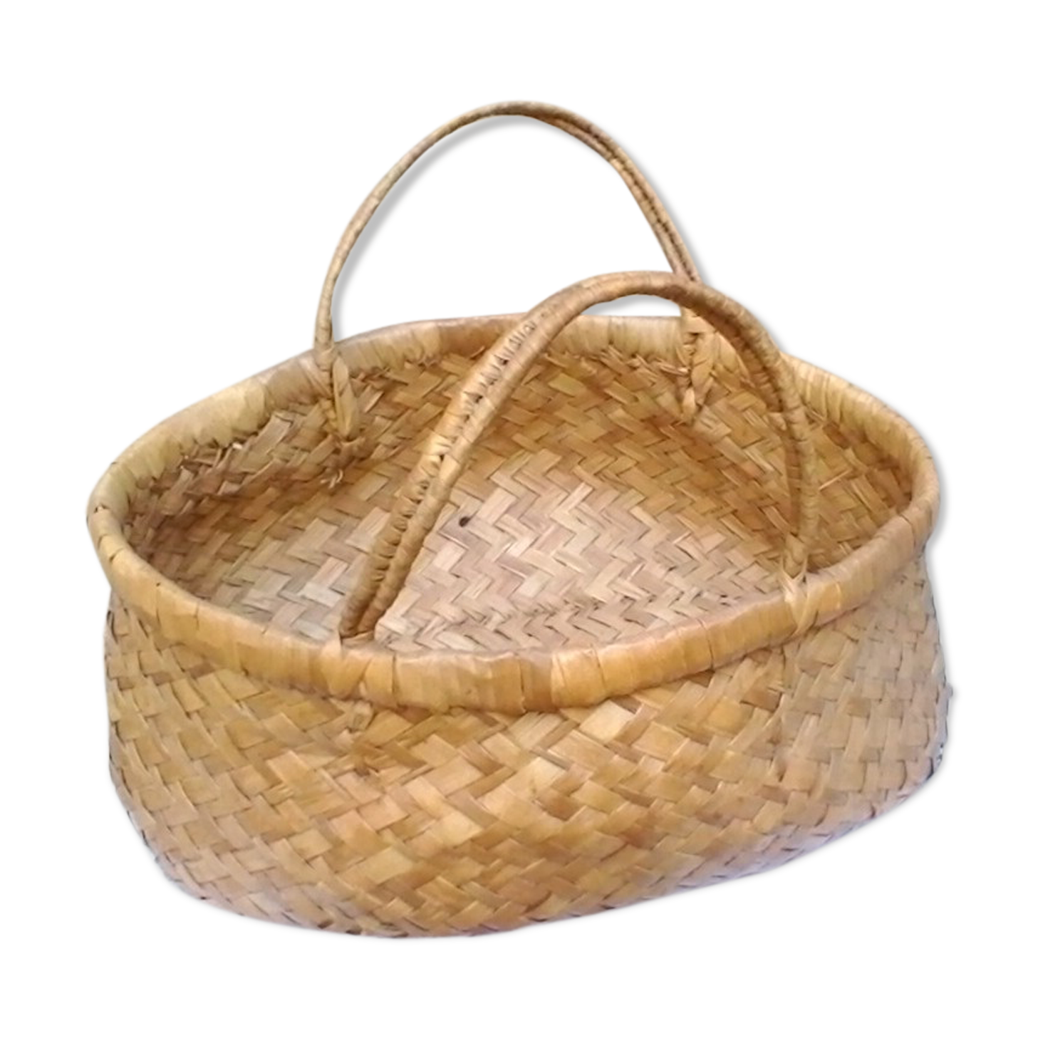 Basket braided fins