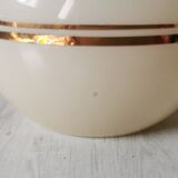 Mushroom lamp bordered gold