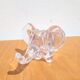 Elephant crystal catchall from Vannes, 1960s/70s.