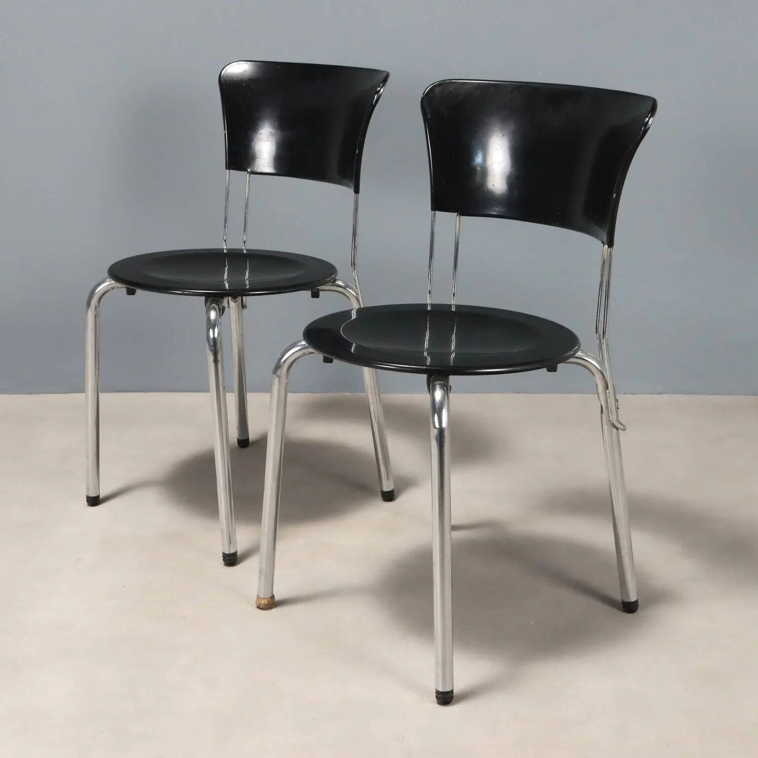 Ibisco chairs by Molteni & Consonni, vintage design by Giuseppe Raimondi.