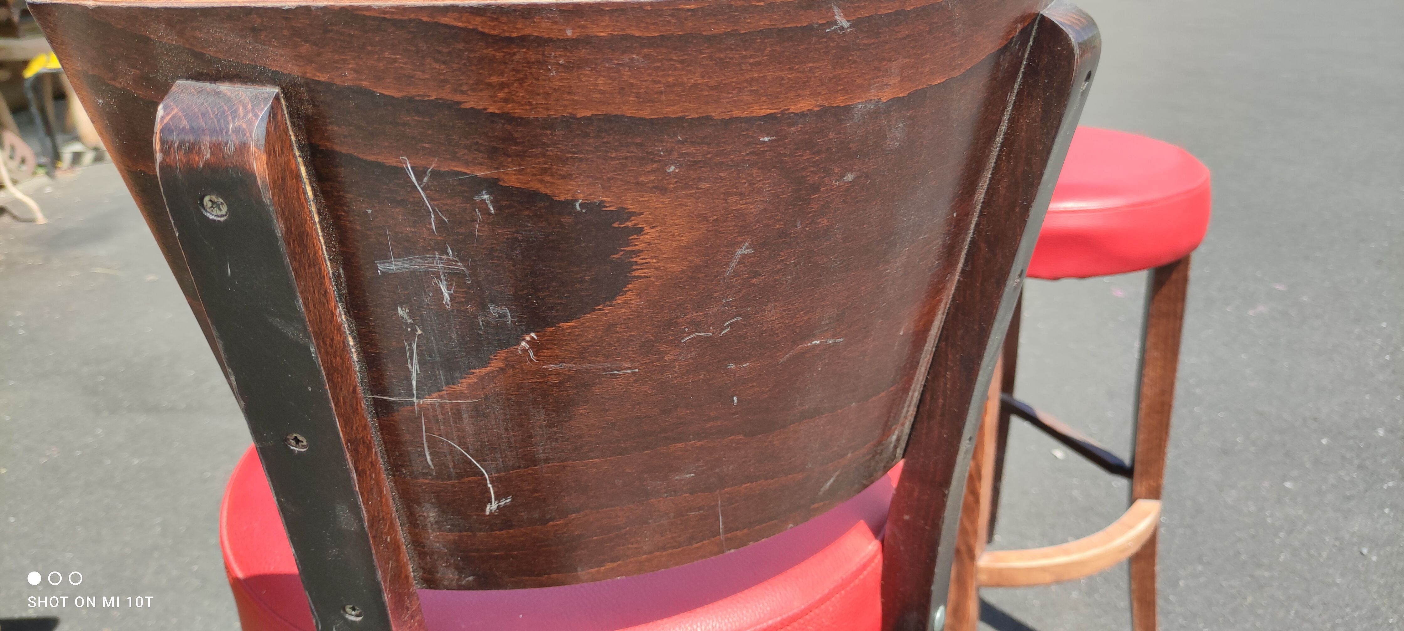 Pair Tabourets bar/style 1930