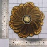 Antique bell: rising swirl