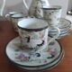Kutani porcelain coffee service from Japan, early 19th century