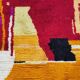 Tapis marocain orange