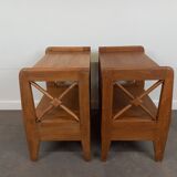 Paire de tables de chevet atelier Saint Sabin
