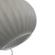 Globe suspendu vintage en opaline blanche / suspension PHILIPS