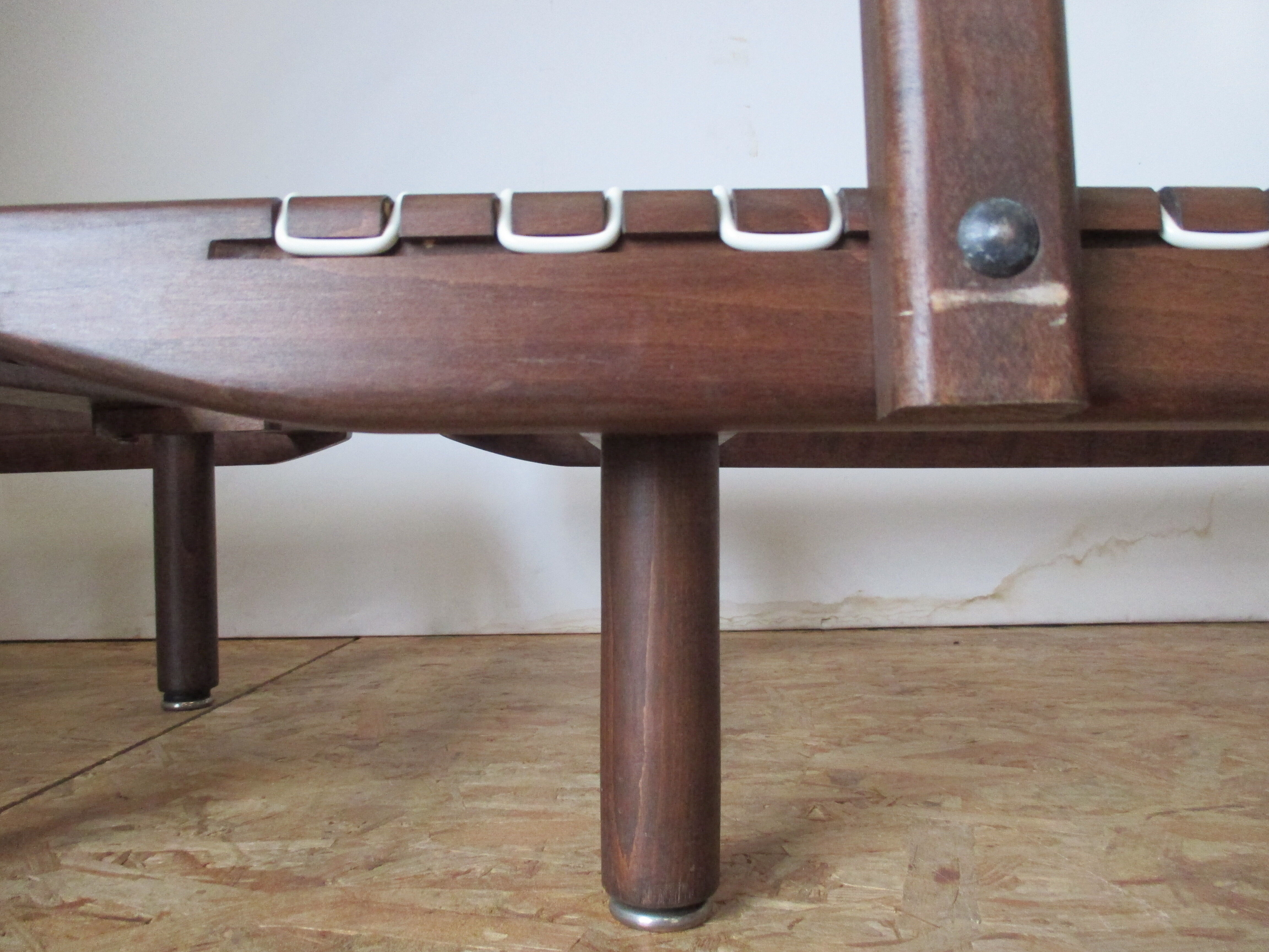 Sofa modular 70's table low seat/bed